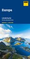 ADAC Länderkarte Europa 1:4,5 Mio.