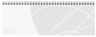 Tischkalender quer Professional Colourlux 2026 weiß