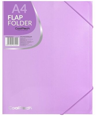 Teczka z gumką A4 Pastel fioletowa CoolPack, Patio