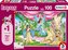 Puzzle 100 Schleich + Bayala Świat elfów + figurka