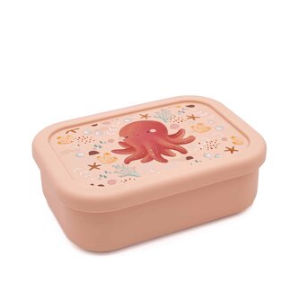 SILIKÓNOVÝ DESIATOVÝ BOX SASSI - OCTOPUS