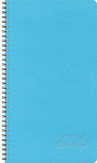 Taschenkalender Wochentimer Small Blau 2026