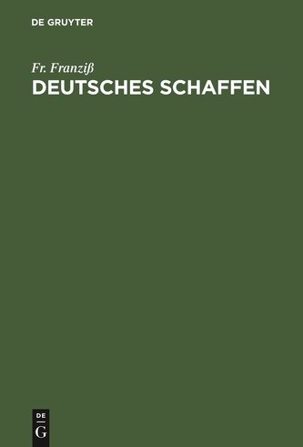 Deutsches Schaffen