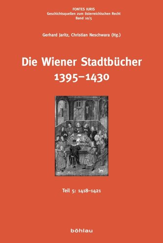 Die Wiener Stadtbücher 1395-1430