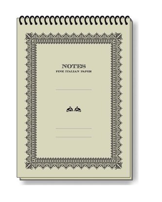 Kołonotes ozdobny A5 BR NP S18 Q ROSSI