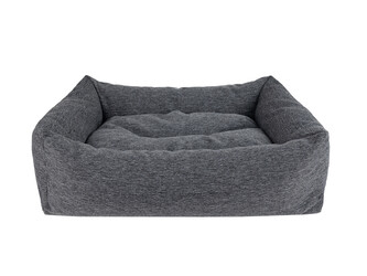 Pelíšek pro psa BARISSA SOFA šedá velikost XL 90x72x22 cm