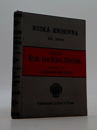 Ruská Knihovna dil XXVII. Spisy L.N. Tolstého.