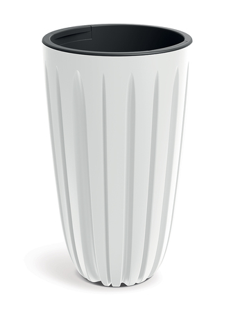 Květináč WARIO 29 cm - barva: bílá