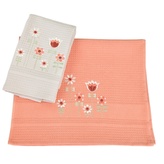 Kuchyňské utěrky Flowers 2 ks, 40x60 cm