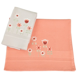 Kuchyňské utěrky Flowers 2 ks, 40x60 cm