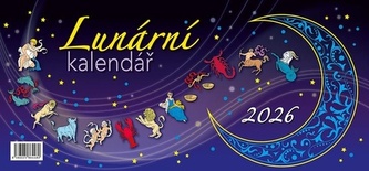 Lunární kalendář 2026 - stolní kalendář