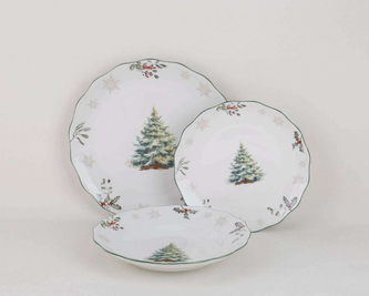 SANTA LILA Komplet 3 talerzy 26,3/20,5/22,5cm SANTA LILA Komplet 3 talerzy 26,3/20,5/22,5cm