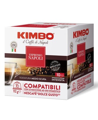 Kapsle pro Dolce Gusto Kimbo Napoli - 16 ks