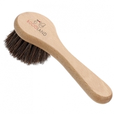 Dřevěný kartáč s měkkým koňským vlasem, velký, přírodní