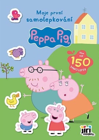 Moje první samolepkování Prasátko Peppa