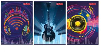 Brulion B5/120K kratka Music (5szt)