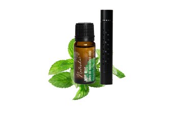 Natasha Sada Difuzér do auta + olej Mint Mint - včetně 3 bavlněných polštářků