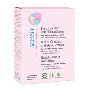 Sonett Bělící prostředek a odstraňovač skvrn 900 g - na skvrny od vína, kávy, trávy či krve