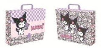 Teczka z rączką A4 XL Kuromi pink