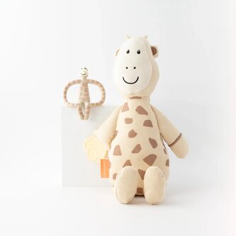 SENZORICKÁ SADA S HRYZADLOM MATCHSTICK MONKEY - GIRAFFE