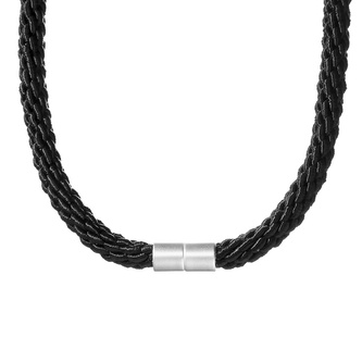 Ozdobný úvaz na závěsy - černá