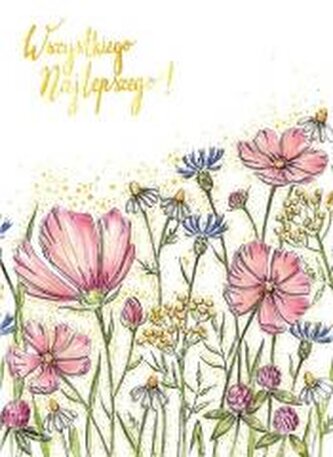 Karnet B6 Kwiaty polne