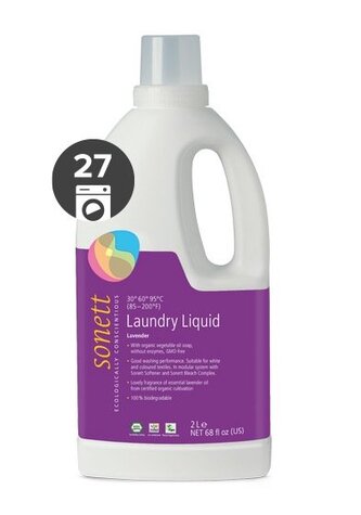 Sonett Univerzální tekutý prací gel na bílé i barevné prádlo 2 l