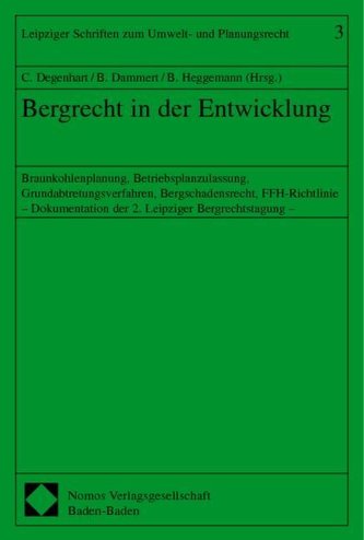 Bergrecht in der Entwicklung