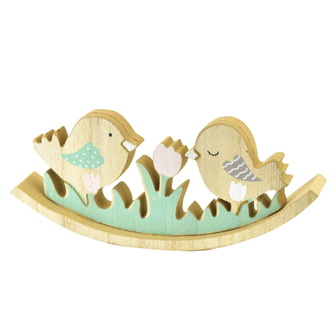 Houpačka s ptáčky 11x23 cm