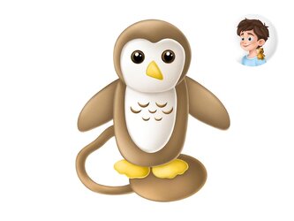 gifty - Plyšák na rameno OWL 1042543