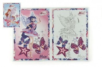 Winx club - Omalovánky A5