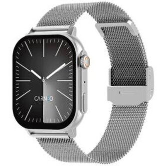 Smart hodinky CARNEO Zephyr Ultra HR+silver