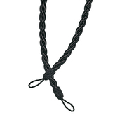 Dekorační závěsné lanko - černá