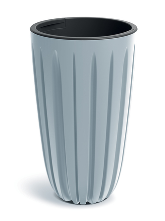 Květináč WARIO 29 cm - barva: světle šedá