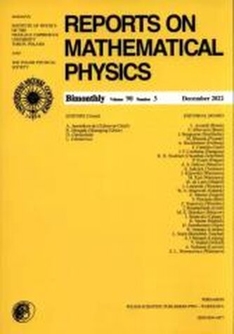 Reports on Mathematical Physics 90/3