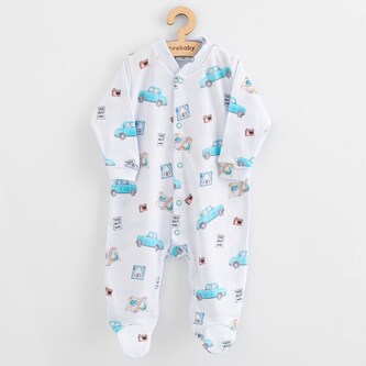 Kojenecký overal New Baby Classic II cars - velikost 62 (3-6m)