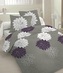 POŚCIEL KPL. RUBIO COSTA 160X200+2X70X80 DALIA VIOLET SAT.BAW