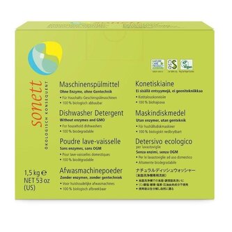 Sonett Prášek do myčky 1,5 kg - i na odolné zaschlé skvrny