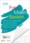Foto-Malen-Basteln A4 weiß Notice 2026