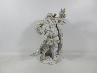 SANTA LILA Figura 27x16x41CM