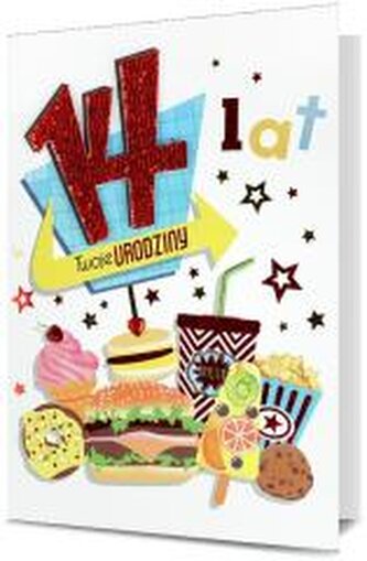 Karnet Urodziny 14