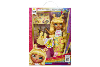 Rainbow High Junior Fashion panenka v rockové kapele - Sunny TV