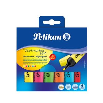 Pelikan - Zvýrazňovač 490 6ks