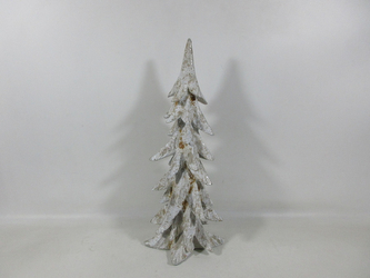 SANTA LILA Figura choinka 16,5x15,5x44CM