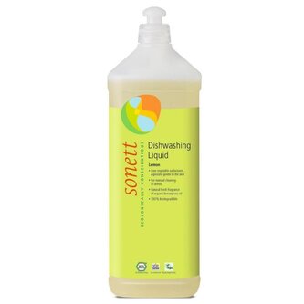 Sonett Prostředek na nádobí s citrónem 1 l - vhodný i pro citlivou pokožku
