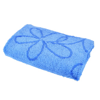 bambusový ručník FLOWER 50x90 cm modrý