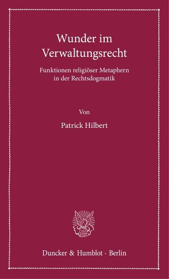 Wunder im Verwaltungsrecht