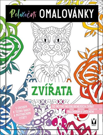 Relaxační omalovánky Zvířata