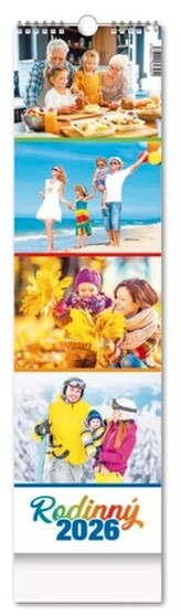 Rodinný 2026 - nástenný kalendár