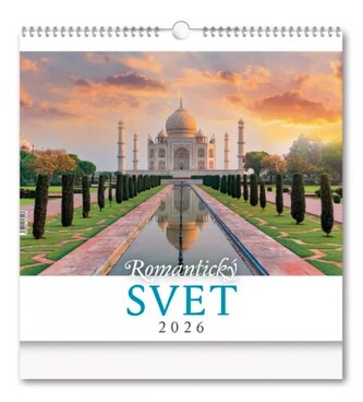 Romantický svet 2026 - nástenný kalendár